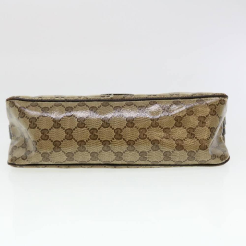 GUCCI GG Canvas Shoulder Bag Coated Canvas Beige 181483 Auth am4265 - Picture 5 of 16